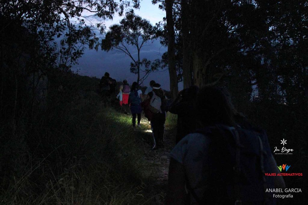 Trekking en luna nueva