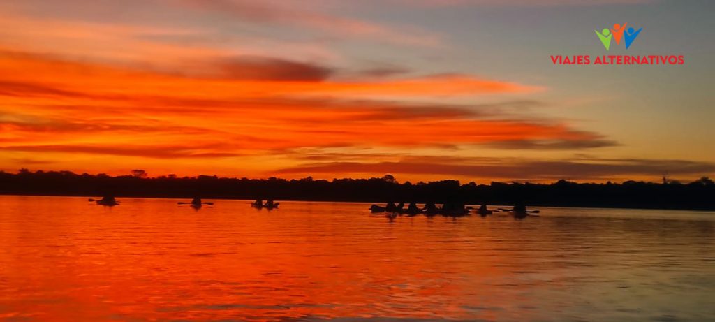 Atardecer Laguna Oca, Ph H. Godoy